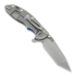 Coltello pieghevole Hinderer XM-18 3,5 Fatty Harpoon Tanto, blu