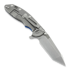 Hinderer XM-18 3,5 Fatty Harpoon Tanto sulankstomas peilis, mėlyna