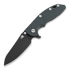 Hinderer XM-18 3.5 Gen4 Sheepsfoot DLC sulankstomas peilis, green/black