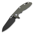 Hinderer XM-18 3.5 Gen4 Sheepsfoot DLC sulankstomas peilis, žalia