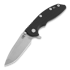 Coltello pieghevole Hinderer XM-18 3.5 Gen5 Spanto, stonewashed, nero