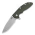 Coltello pieghevole Hinderer XM-18 3.5 Gen5 Spanto, stonewashed, od green/black