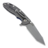 Hinderer XM-18 3,5" Harpoon Tanto Fatty sulankstomas peilis, blue/black