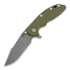 Hinderer XM-18 3,5" M390 Harpoon Spanto sulankstomas peilis, žalia