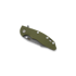 Hinderer XM-18 3,5" M390 Harpoon Spanto sulankstomas peilis, žalia