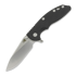 Hinderer XM-18 3.5 Magnacut Skinny Slicer Tri-Way, Black G-10