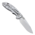 Hinderer XM-18 3,5" Non-flipper Slicer sulankstomas peilis, juoda