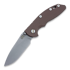Hinderer XM-18 3,5" Non-flipper Slicer sulankstomas peilis, FDE