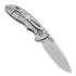 Hinderer XM-18 3,5" Non-flipper Slicer sulankstomas peilis, žalia