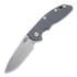 Hinderer XM-18 3,5" Non-flipper Slicer sulankstomas peilis, Ti bronze, pilka