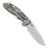 Hinderer XM-18 3,5" Non-flipper Slicer sulankstomas peilis, Ti bronze, pilka