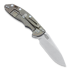 Coltello pieghevole Hinderer XM-18 3,5" Non-flipper Slicer, Ti bronze, grigio