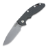 Coltello pieghevole Hinderer XM-18 3,5" Non-flipper Slicer WF, green/black