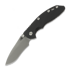Hinderer - XM-18 3.5 Recurve Magnacut Non-Flipper Working Finish Black G-10