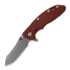 Coltello pieghevole Hinderer XM-18 3.5 S45VN Skinner Tri-Way Working Finish Red G10