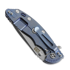 Couteau pliant Hinderer XM-18 3.5 S45VN Spanto Tri-Way Stonewash Blue Black G10