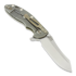 Hinderer XM-18 3,5" Skinner 2-tone foldekniv, OD/ battle finish