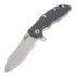 Hinderer XM-18 3,5" Skinner sulankstomas peilis, black/blue