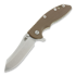 Hinderer XM-18 3,5" Skinner sulankstomas peilis, ruda