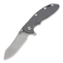 Hinderer XM-18 3,5" Skinner Containment Series sulankstomas peilis, dark grey