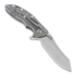 Hinderer XM-18 3,5" Skinner sulankstomas peilis, dark green/Ti battle grey
