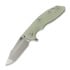 Hinderer XM-18 3.5 Skinny Harpoon Spanto 折り畳みナイフ, Magnacut, Stonewash, translucent green