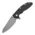 Hinderer XM-18 3.5 Skinny Sheepsfoot sulankstomas peilis, working finish, juoda