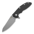 Hinderer XM-18 3.5 Skinny Sheepsfoot 折叠刀, working finish, 黑色