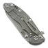 Hinderer XM-18 3.5 Skinny Sheepsfoot sulankstomas peilis, working finish, mėlyna