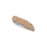Hinderer XM-18 3,5" Slicer sulankstomas peilis, brown G10/Ti bronze