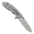 Hinderer XM-18 3,5" Slicer sulankstomas peilis, Grey G-10