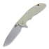 Coltello pieghevole Hinderer XM-18 3,5" Slicer, Sand G-10/Ti bronze