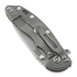 Coltello pieghevole Hinderer XM-18 3.5 Slicer, working finish, rosso