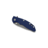 Hinderer XM-18 3,5" Spanto Fatty sulankstomas peilis, blue/black