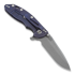 Hinderer XM-18 3,5" Spanto Fatty sulankstomas peilis, pilka