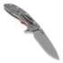 Hinderer XM-18 3,5" Spear Point sulankstomas peilis, oranžinėnge