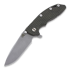 Hinderer XM-18 3,5" Spear Point working finish sulankstomas peilis, black/green