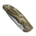 Coltello pieghevole Hinderer XM-18 3.5 Spearpoint Automatic, Stonewash Bronze