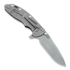 Coltello pieghevole Hinderer XM-18 3,5" Spearpoint, nero