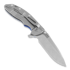 Hinderer XM-18 3,5" Spearpoint sulankstomas peilis, mėlyna