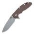 Hinderer XM-18 3,5" Spearpoint sulankstomas peilis, FDE
