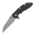 Hinderer XM-18 3.5 Tri-Way Fatty Wharncliffe sulankstomas peilis, working finish, juoda