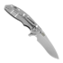 Coltello pieghevole Hinderer XM-18 3.5 Tri-Way Recurve Stonewash, Black