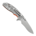 Coltello pieghevole Hinderer XM-18 3.5 Tri-Way Recurve Stonewash, Orange
