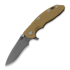 Hinderer XM-18 3.5 Tri-Way Recurve Working Finish, Coyote