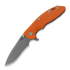 Hinderer XM-18 3.5 Tri-Way Recurve Working Finish, Orange