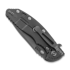 Hinderer XM-18 3.5 Tri-Way Recurve Working Finish, Translucent Green