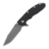 Hinderer XM-18 3.5 Tri-Way Skinny Harpoon Spanto Battle Blue 折叠刀, 黑色