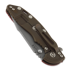 Hinderer XM-18 3.5 Tri-Way Skinny Harpoon Spanto Battle Bronze 折叠刀, 红色