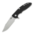 Hinderer XM-18 3.5 Tri-Way Skinny Harpoon Spanto Stonewash 折叠刀, 黑色